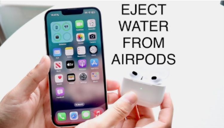 Eject Water iphone