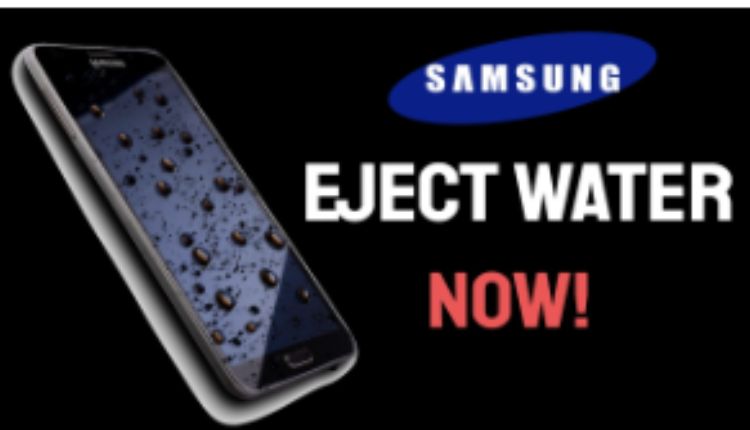 Samsung Water Eject