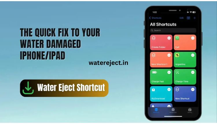 Water Eject Shortcut iPhone