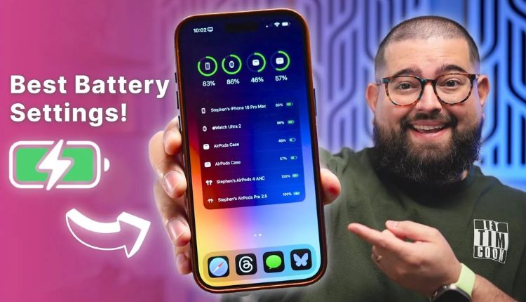 iphone battery shortcut